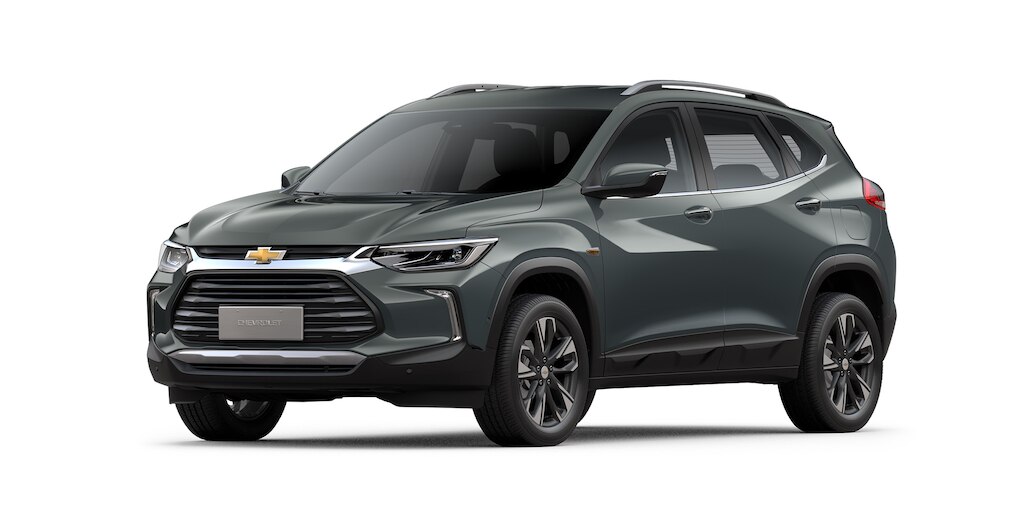 Chevrolet Tracker 2025 en color Plata Eléctrico